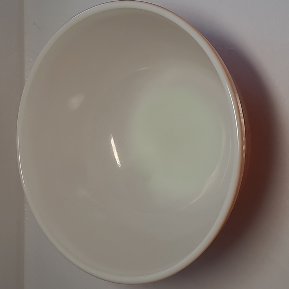 (#3)Vintage Pyrex Autumn wheat orange bowl 403-2.5qt - Picture 4 of 4